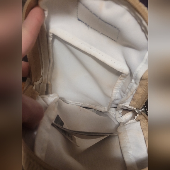 Jansport Tan Corduroy Half Pint Mini Backpack - Picture 4 of 10